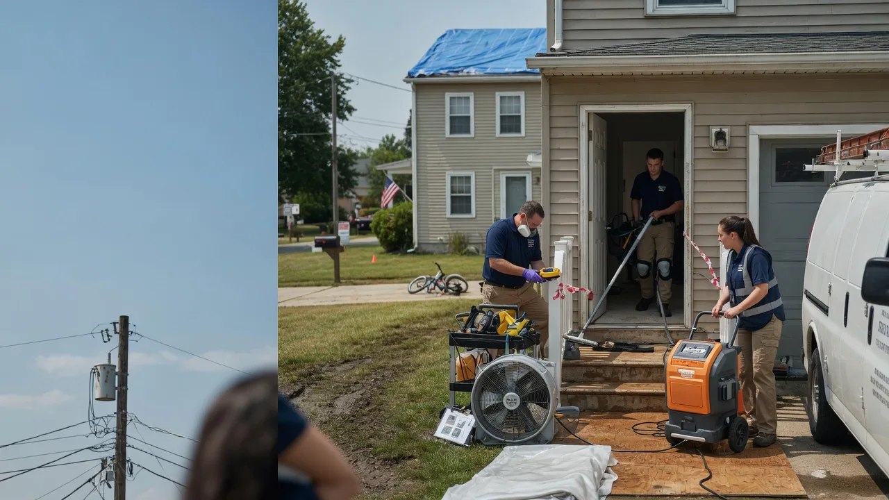 Water Damage Repair in Oxford, NJ near me